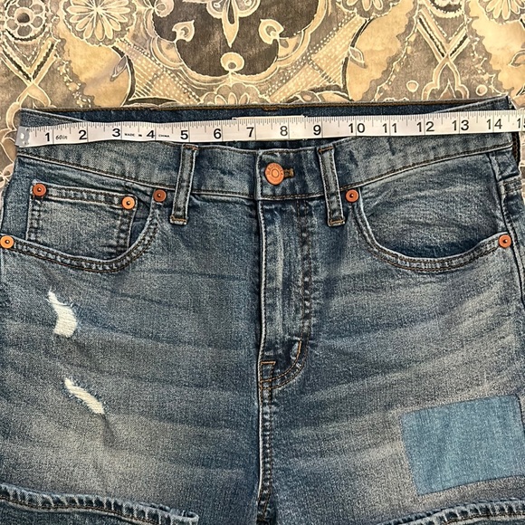 Madewell Cruiser Straight Jeans Patched Up Edition - Picture 7 of 11